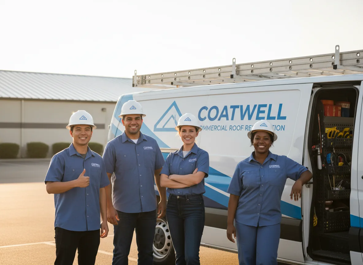 Commercial roof coating company in Delmar, MD
